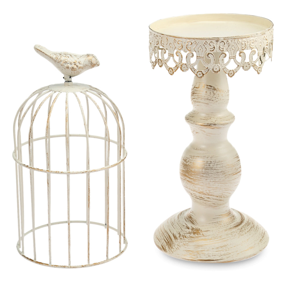 Classic Birdcage Candle Holder Home Decoration