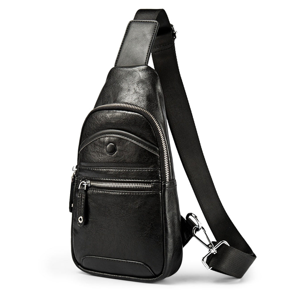 Casual Shoulder Bag Men Water Resistance Crossbody Male Chest Pack