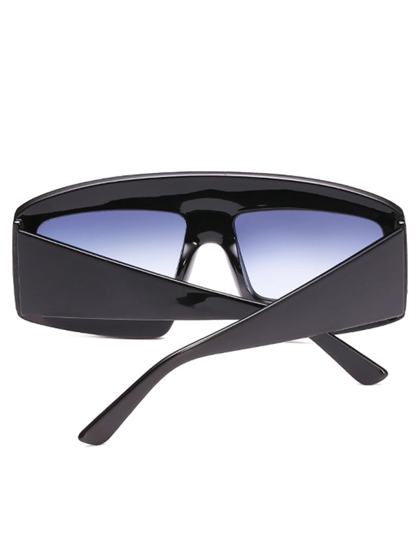 Anti Fatigue Flat Lens Oversized Sunglasses