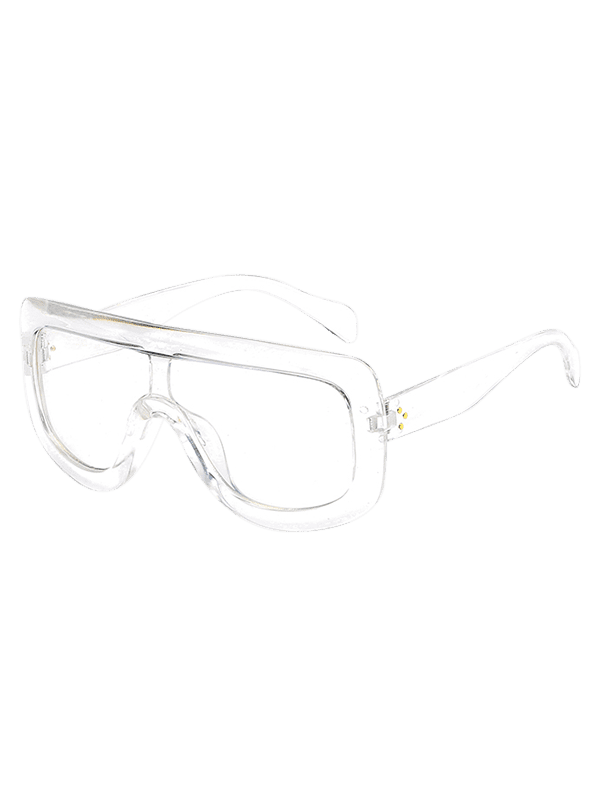 Anti UV Oversized Shield Sunglasses