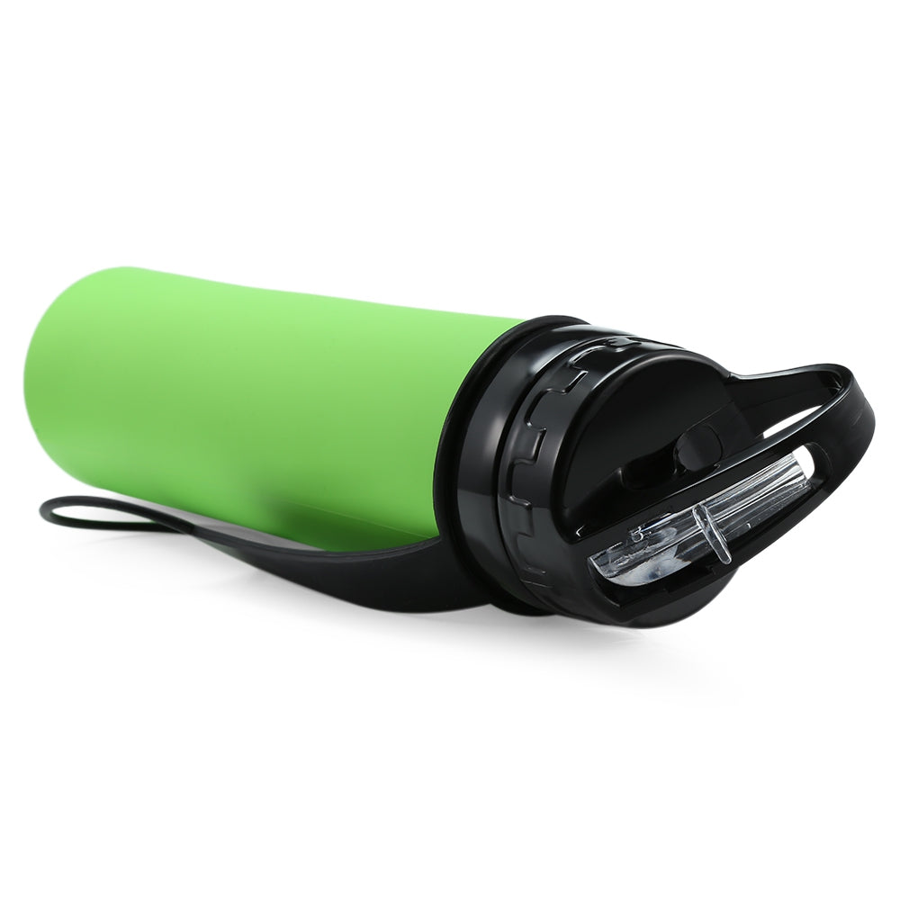 600ml Collapsible Silicone Water Bottle for Sports / Outdoor Use