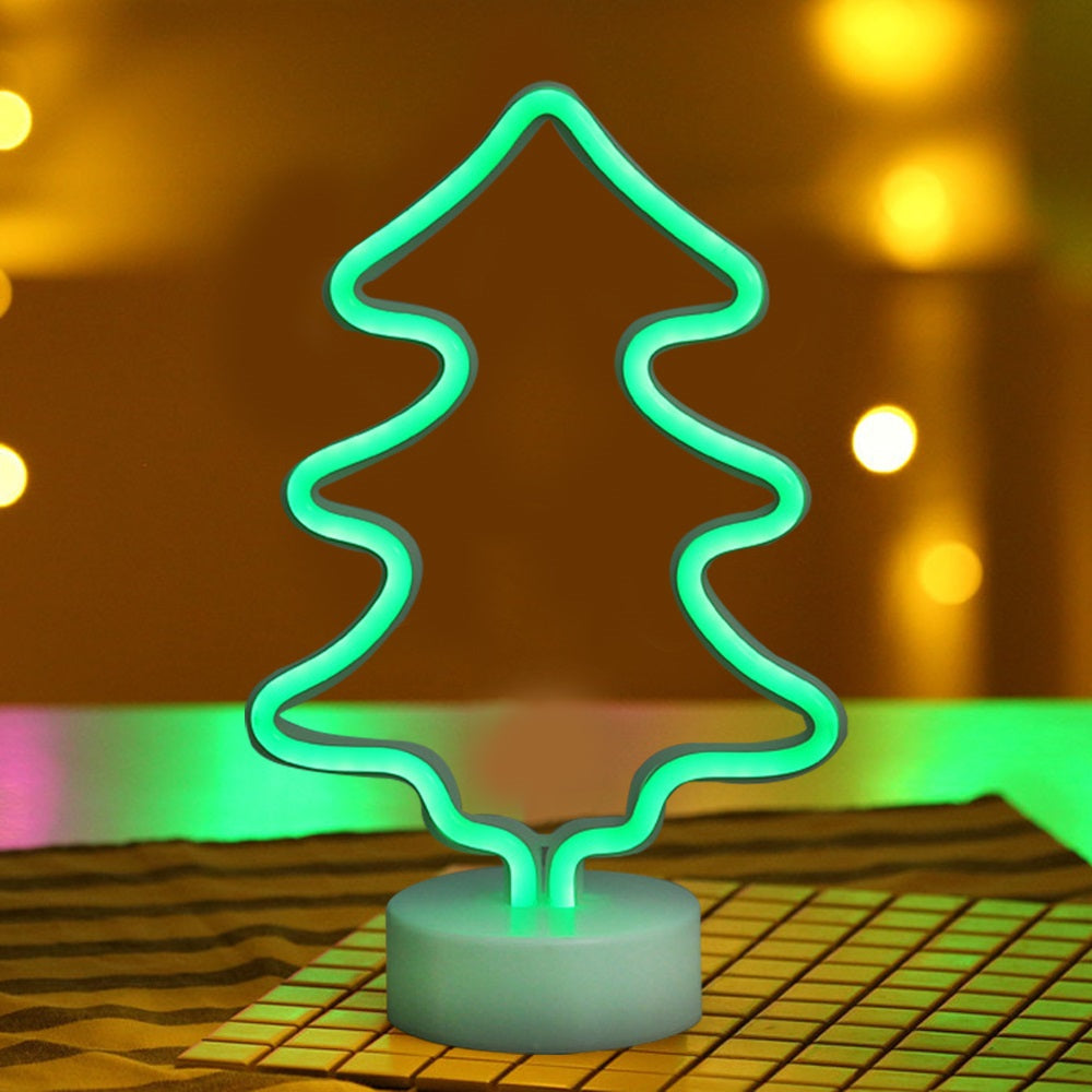 Christmas Tree Model Neon Decorative Lamp
