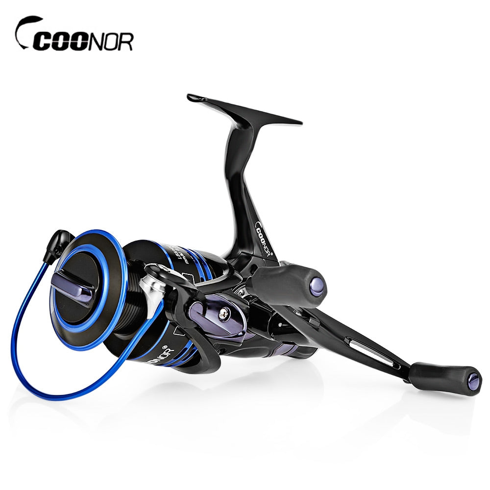 COONOR J12 9 + 1BB Metal Spool Fishing Reel with Double T-shape Handles