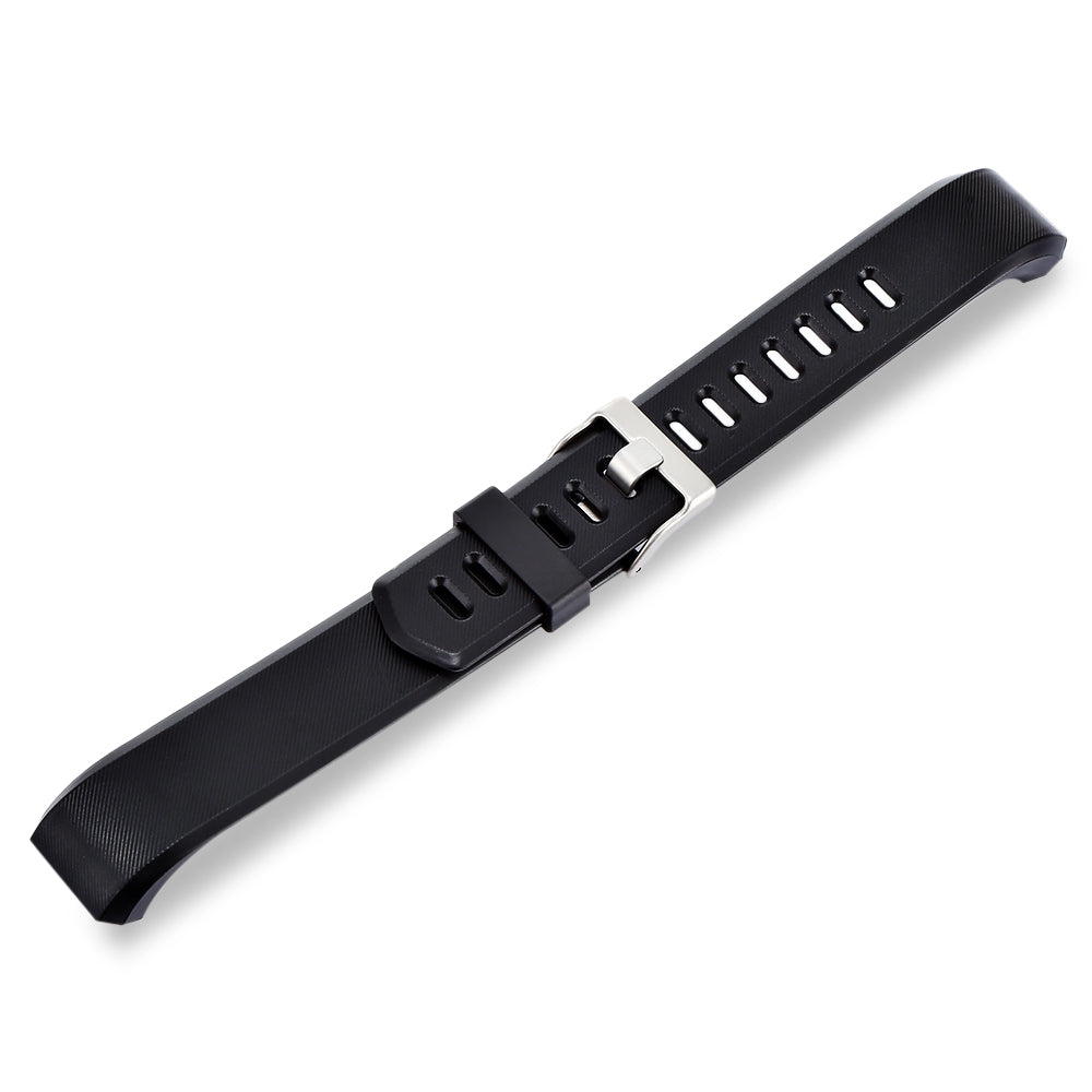 115 HR Plus Pin Buckle Wristband for Smartwatch ID11 Silicone Strap