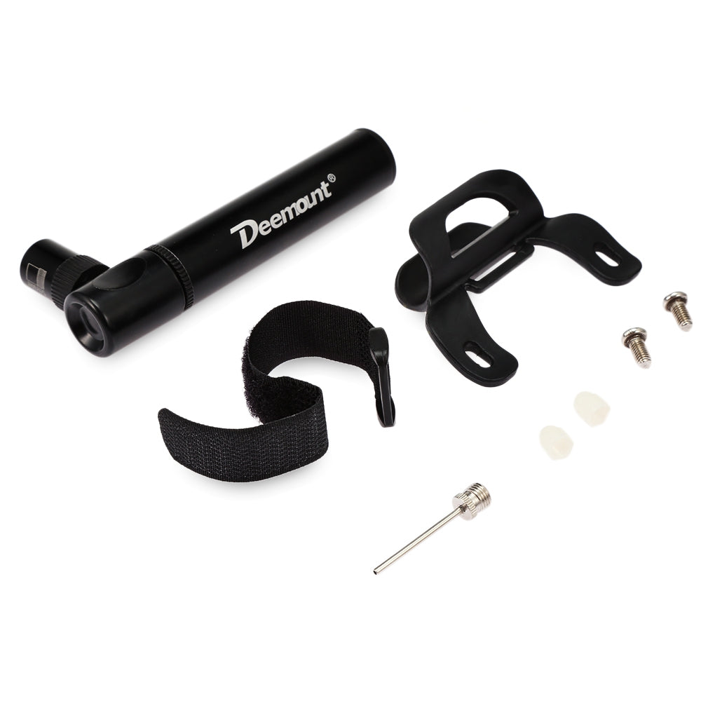 Deemount Seven-shape Portable Mini Bicycle Air Pump Inflator A / V and F / V