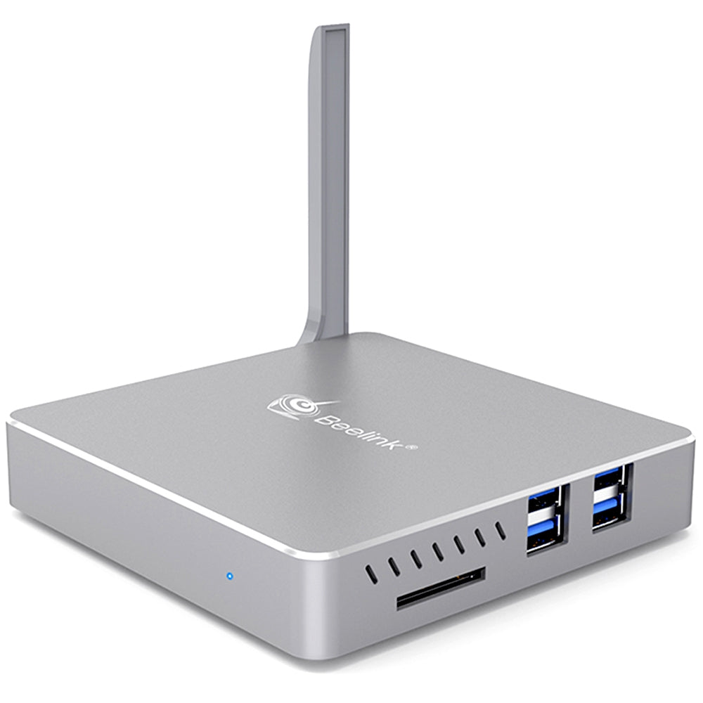 Beelink AP34 Pro Mini PC Supports Windows 10  Intel Apollo Lake N3450 6GB RAM + 64GB ROM 2.4G + ...