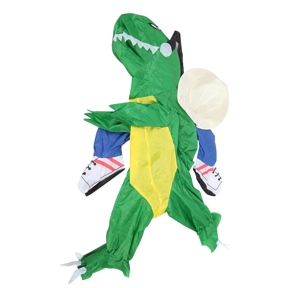 Dinosaur Costume Theme Party Halloween Walking Inflatable Outfit for Children