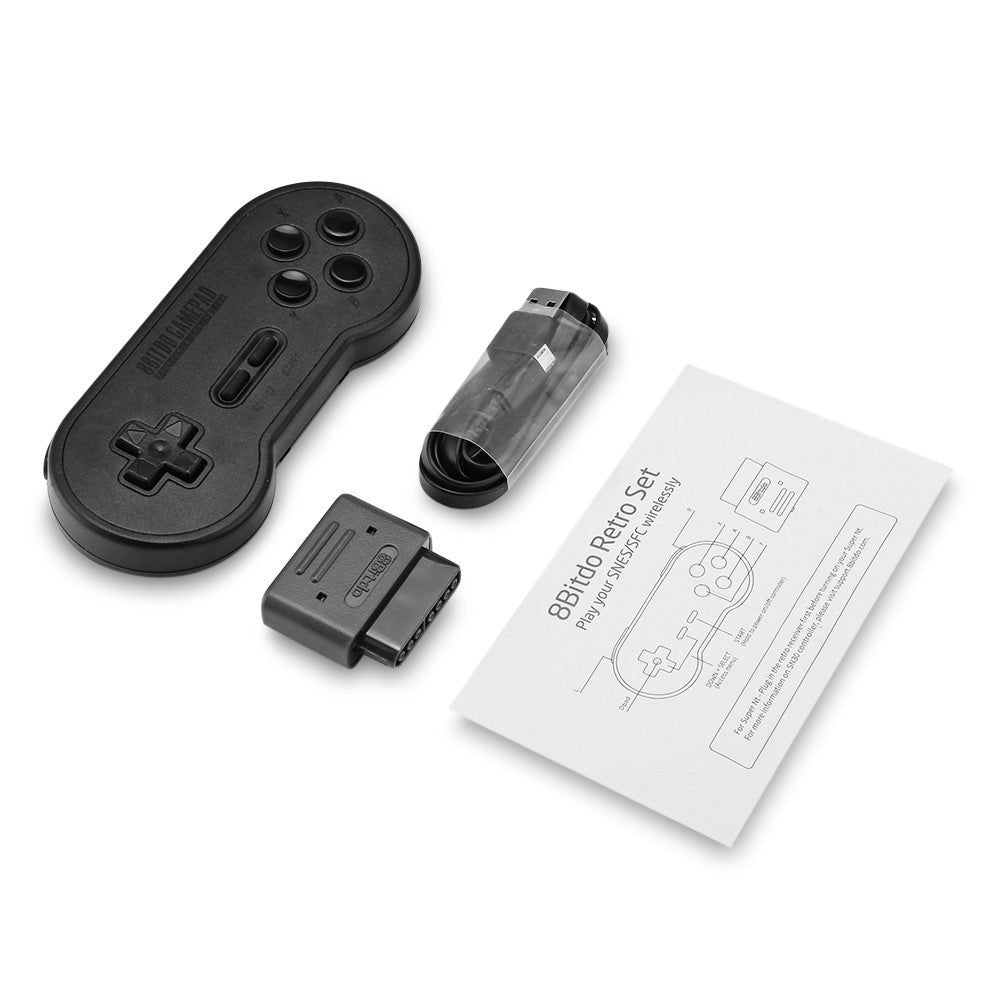 8Bitdo SN30 SN Version Retro Wireless Controller Gamepad with Bluetooth Receiver