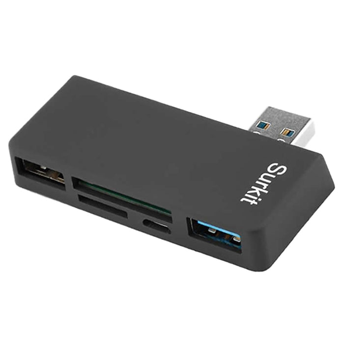 Cwxuan USB 3.0 HUB SD TF Card Reader for Surface Pro 3/4