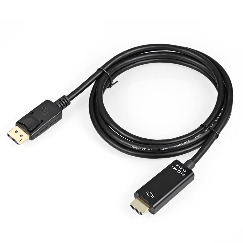 DisplayPort to HDMI Cable Support 4K x 2K High Resolution