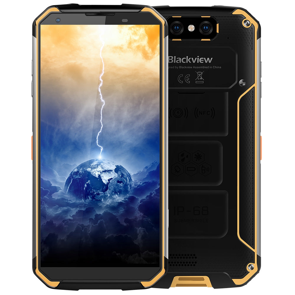 Blackview BV9500 4G Phablet 5.7 inch Android 8.1 MT6763T Octa Core 2.5GHz 4GB RAM 64GB ROM 16.0M...