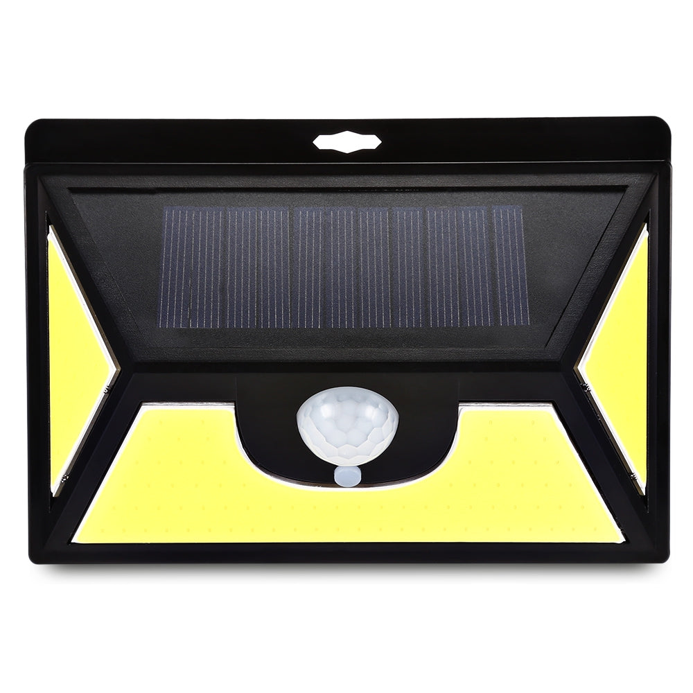 COB102 102 LEDs Solar Motion Sensor Wall Light IP65 Waterproof for Outdoors