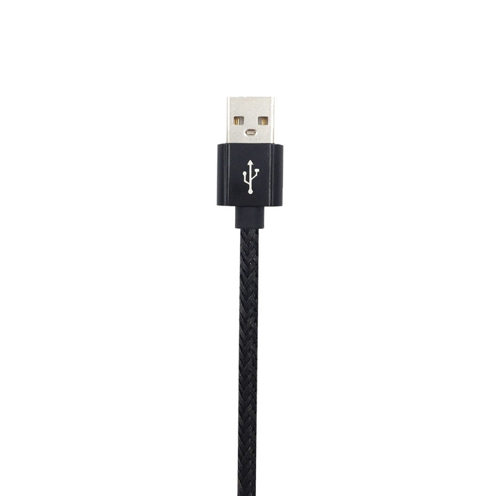 1METER Nylon Micro USB Cable Output 2.0A Fast Charge Wire