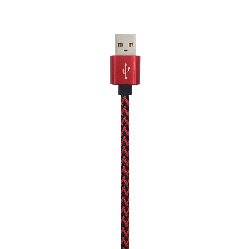 1METER Nylon Micro USB Cable Output 2.0A Fast Charge Wire