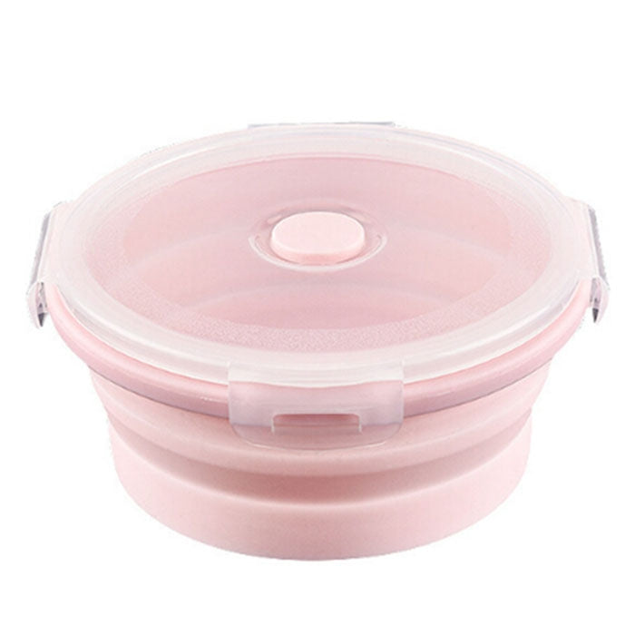 Creative Portable Folding Storage Food Container with Lid 4PCS / Set