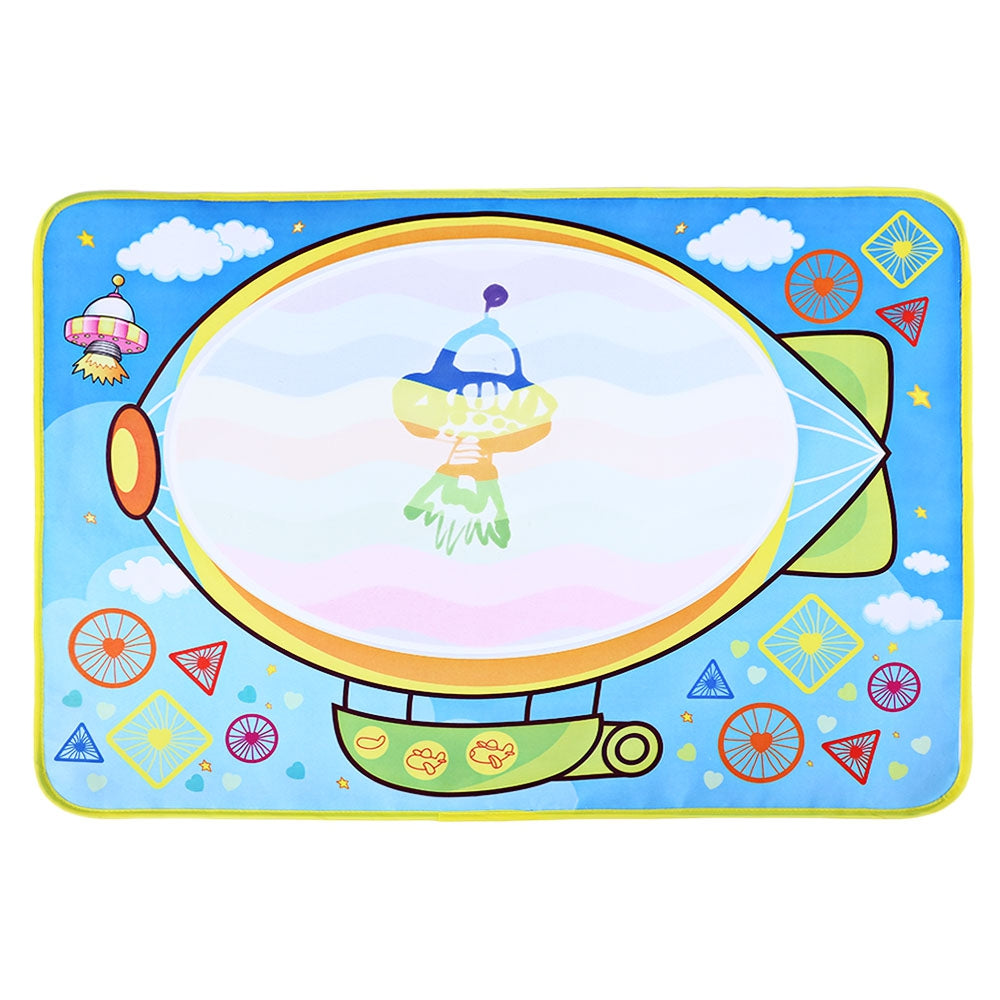 6228 - 3 Children's Large Magic Cartoon Water Canvas Drawing Mat