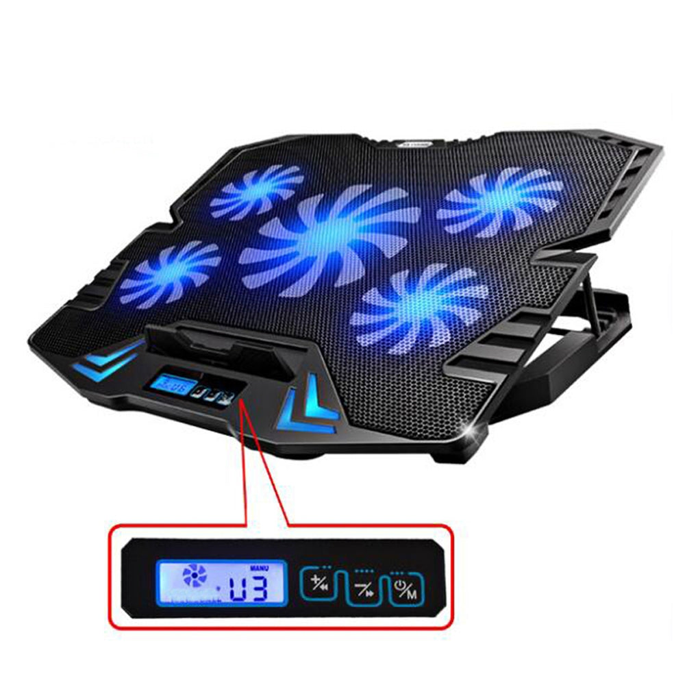 Cooling Pad for Laptop Notebook LED Touch Screen Speed Control Cooler for Notebook