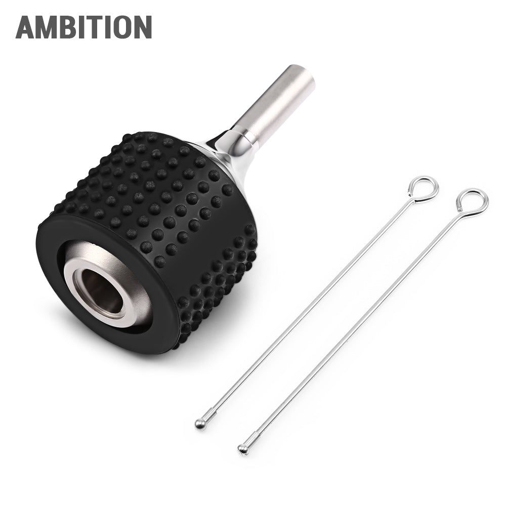 AMBITION 26MM Stainless Steel Tattoo Grip Silicone Cover Tattooing Accessories Kit