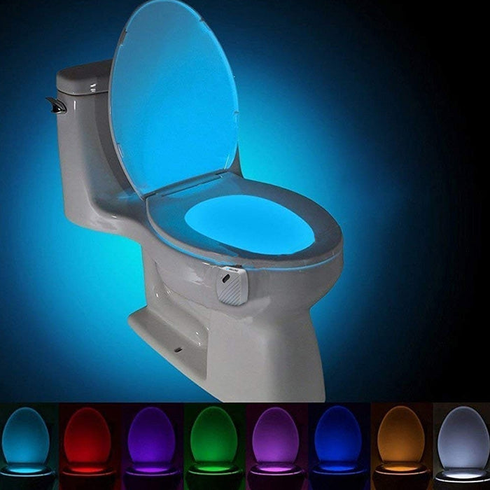 BRELONG 24 Colors Intelligent Sensor Toilet Light