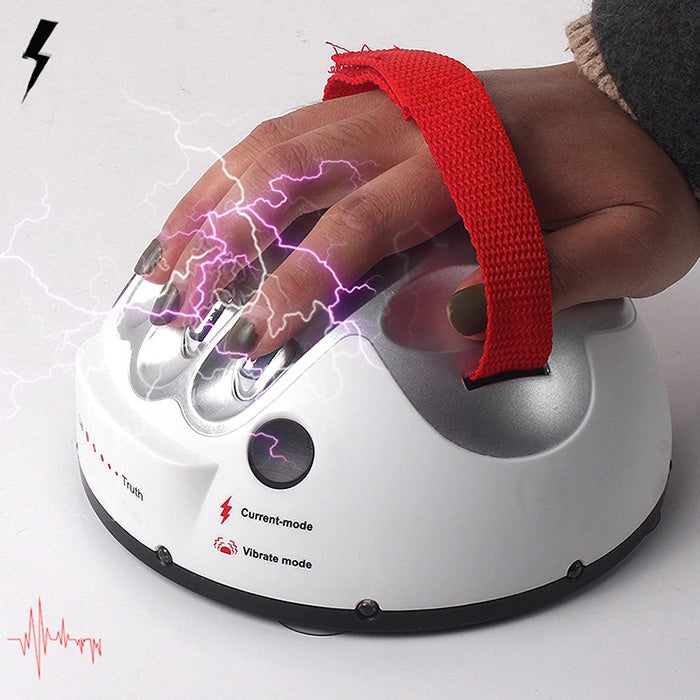 Creative Micro Electric Shock Lie Detector Truth Game Polygraph Toy