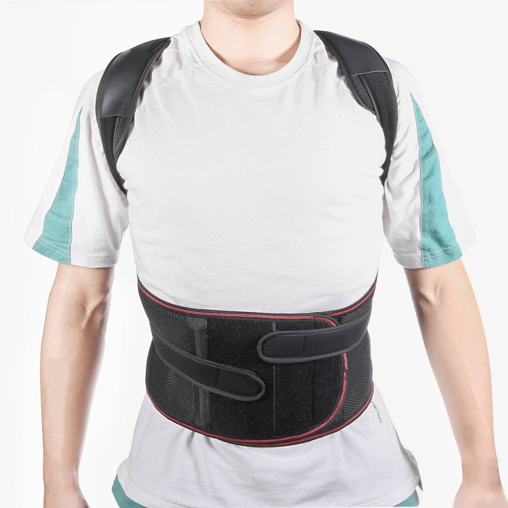 Adjustable Unisex Orthopedic Posture Corrector Belt Breathable Back Support Brace