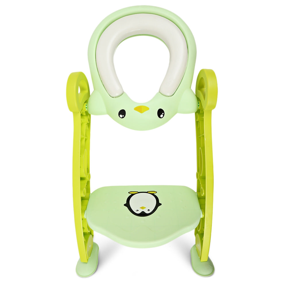 Baby Toddler Potty Training Seat with Non-slip Toilet Ladder Adjustable PP