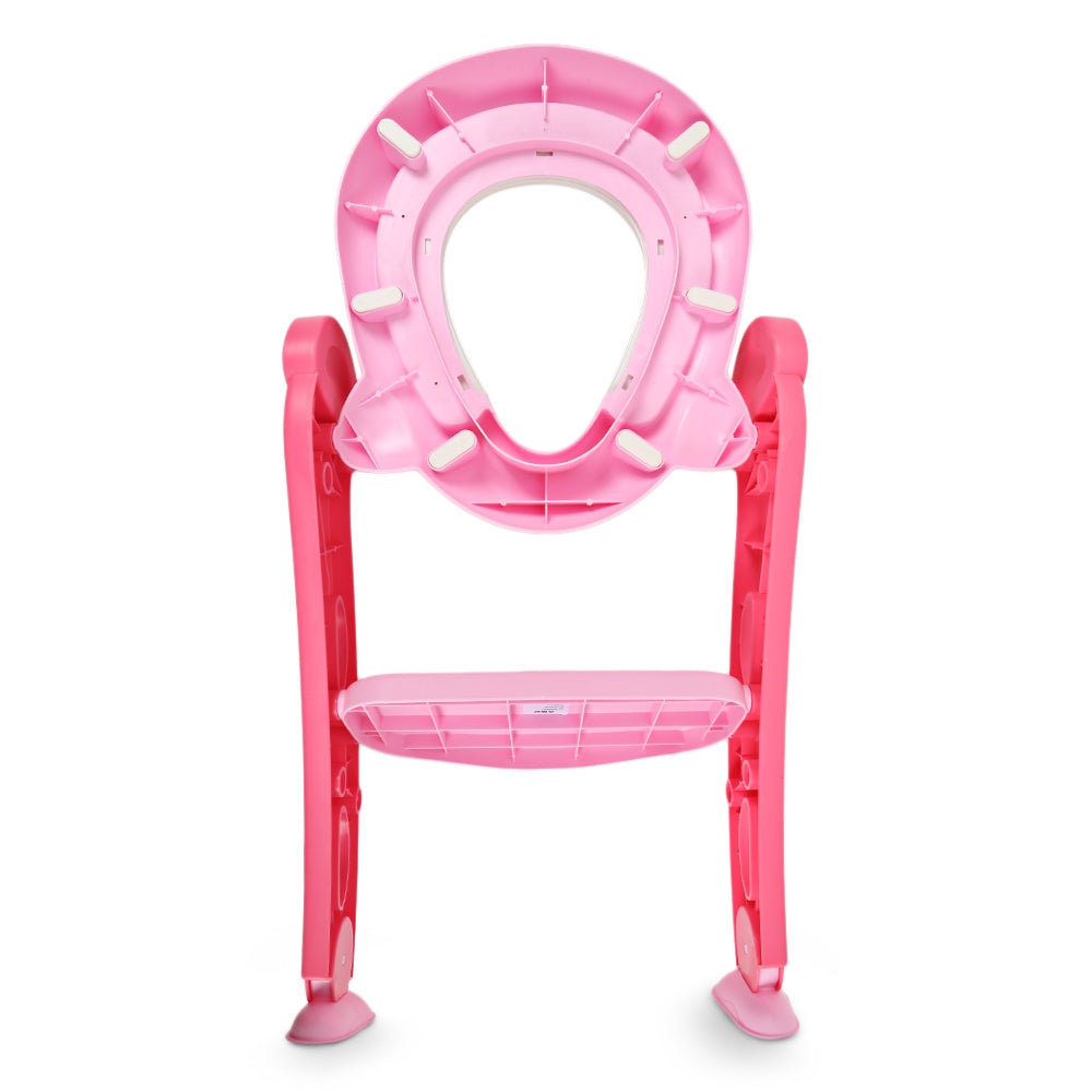 Baby Toddler Potty Training Seat with Non-slip Toilet Ladder Adjustable PP