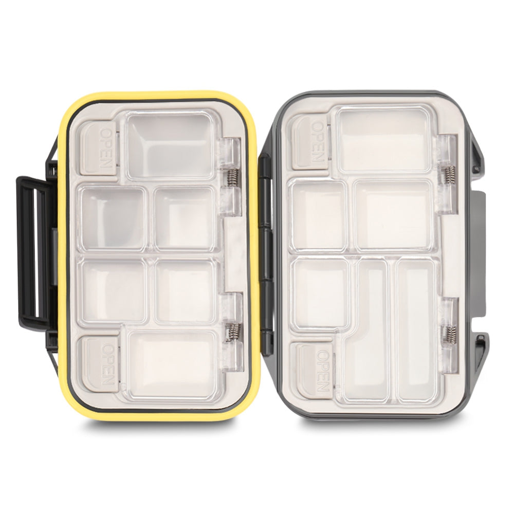 12 Compartments Waterproof Fishing Tackle Storage Box Plastic Fish Lure Bag