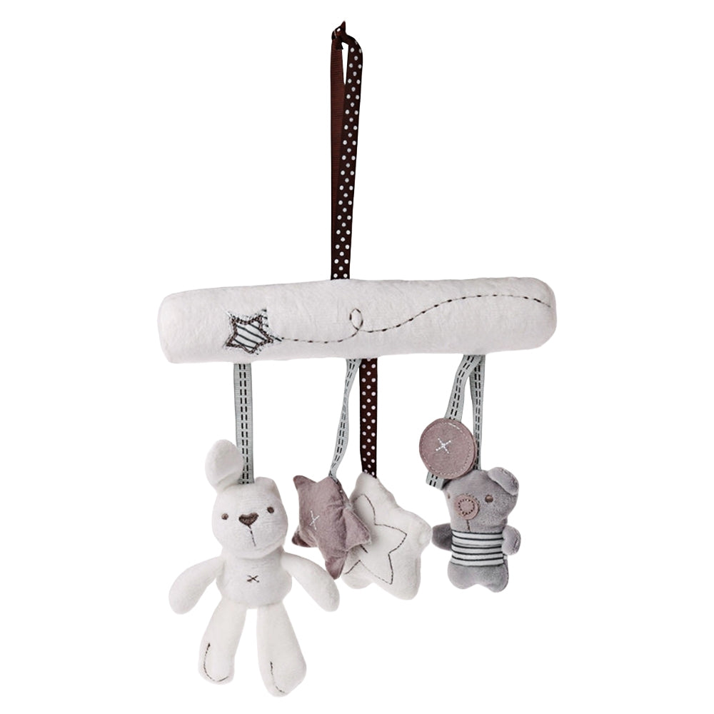 Baby Bed Trailer Pendant Rattle Hanging Musical Plush Toy