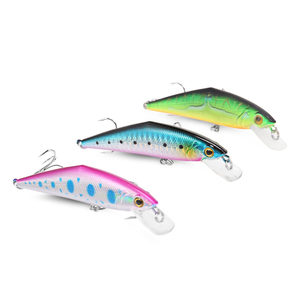 A FISH LURE Artificial Fish Shape Fishing Bait with Sharp Hooks