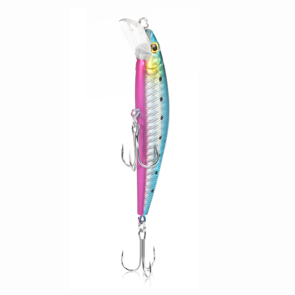 A FISH LURE Artificial Fish Shape Fishing Bait with Sharp Hooks