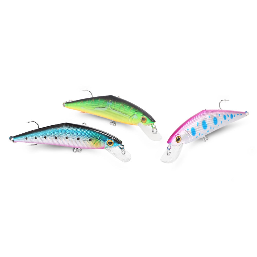 A FISH LURE Artificial Fish Shape Fishing Bait with Sharp Hooks