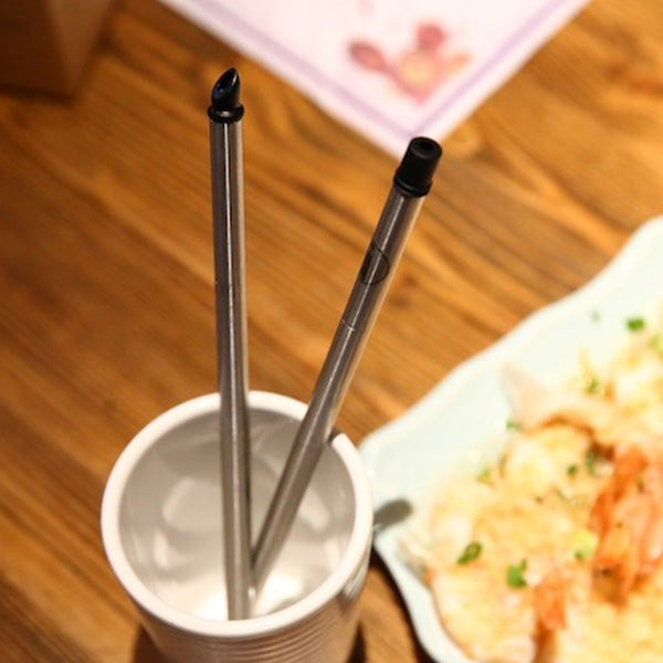 Creative Foldable Portable Reusable Stainless Straw