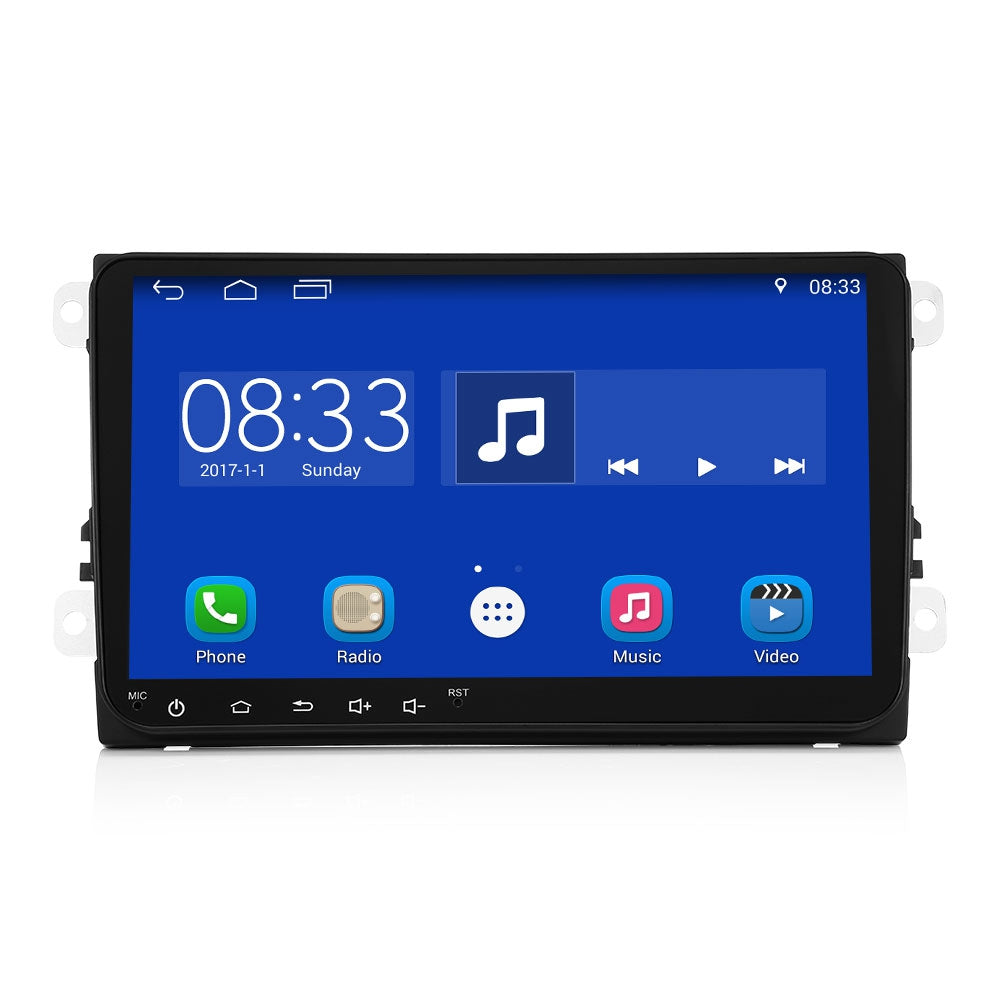 9001A 9-inch HD Car Multimedia Player Android 7.1 Bluetooth 4.0 GPS for VW