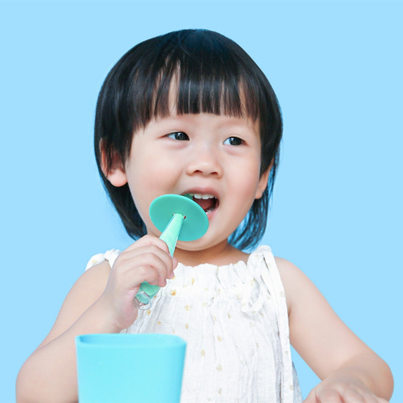 2-in-1 Baby Pacifier-grade Silicone Toothbrush Teether from Xiaomi Youpin