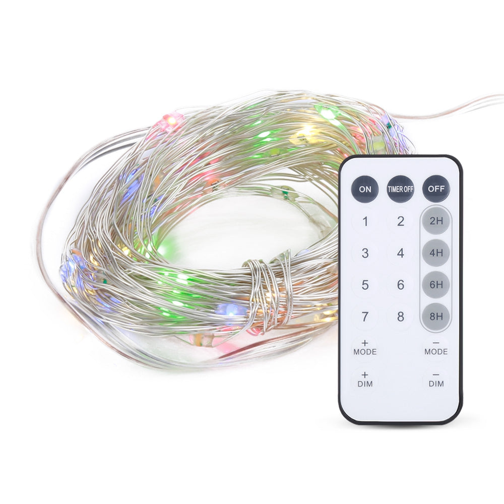 120 LEDs 12m Fairy Copper String Light DIY Shape 8 Modes with Remote Control