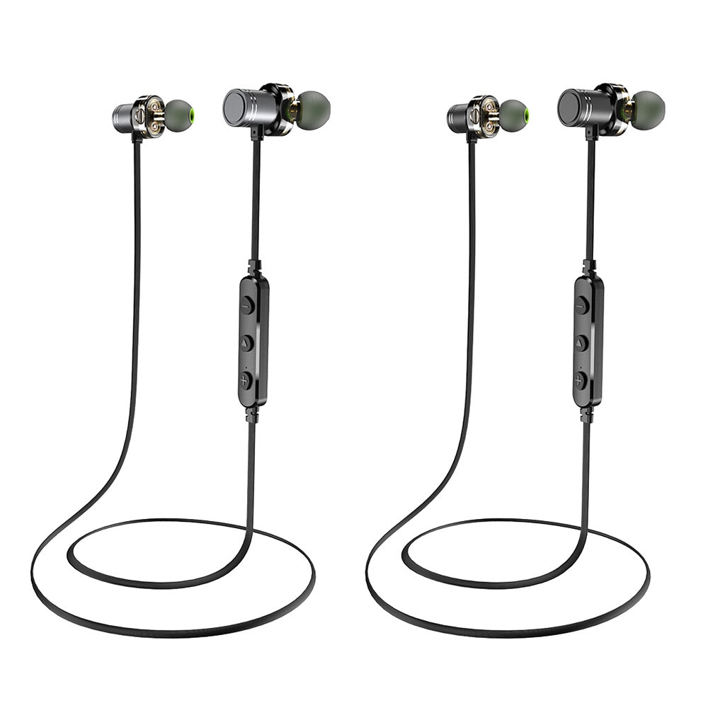 Awei X670BL Dual Drivers Magnetic IPX4 Wireless Bluetooth Earbuds Earphone