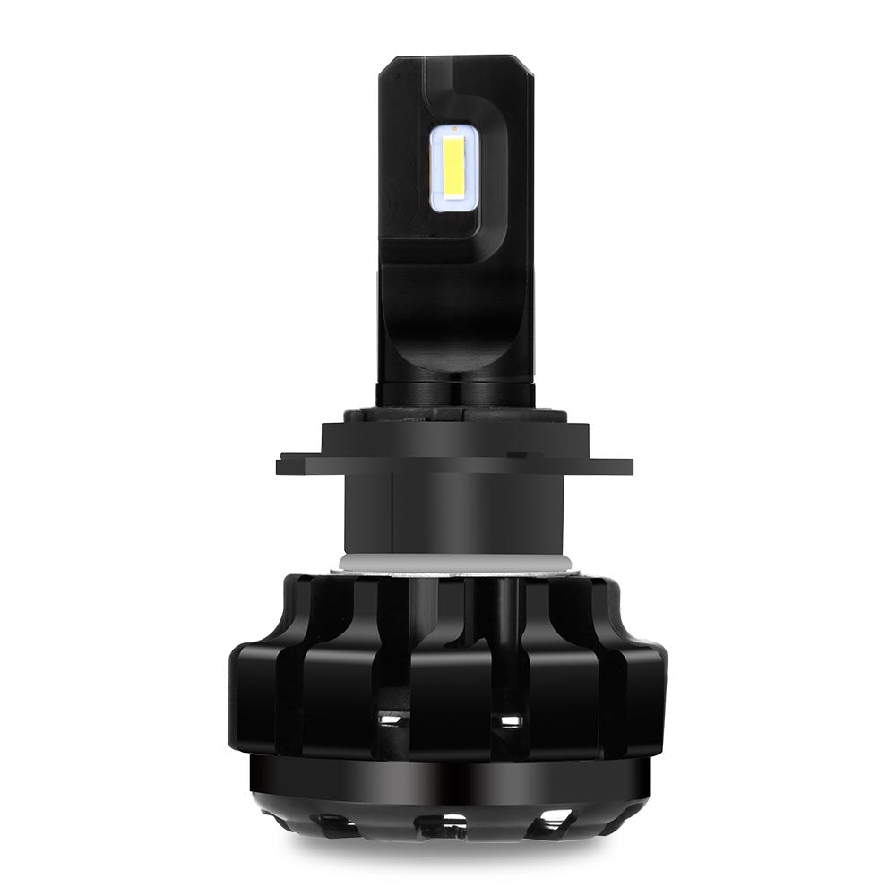 2PCS V1 60W H7 Car LED Headlight IP67 Waterproof High Brightness
