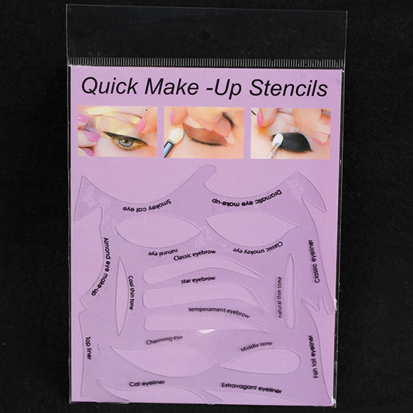 Creative Practical Eye Make-up Stencil Set