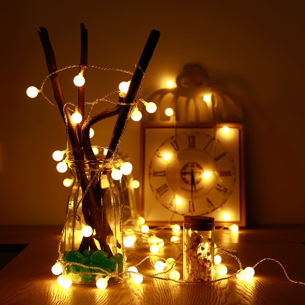 DCHDC - 10M 10m 80 LEDs Global String Fairy Light for Christmas Decoration
