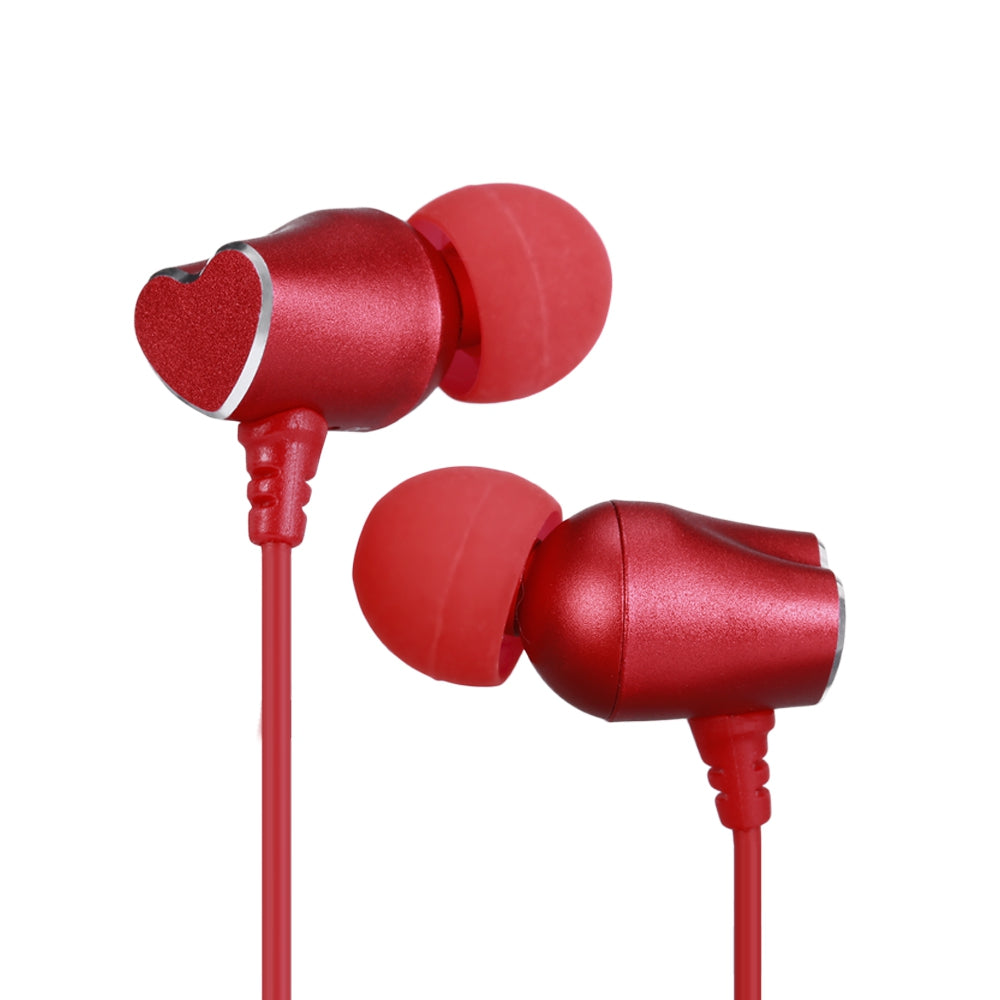 520 Wired In-ear Couple Earphone Stereo Sound with Mic for iPhone / Samsung