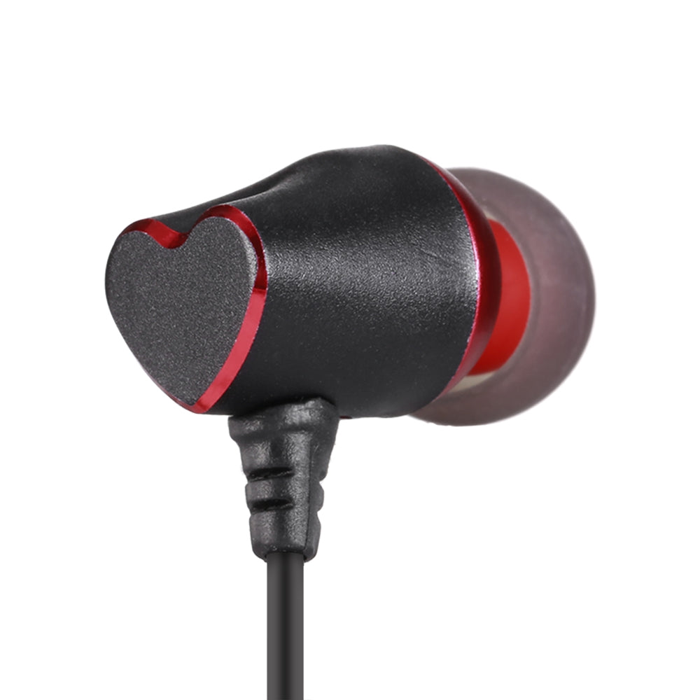 520 Wired In-ear Couple Earphone Stereo Sound with Mic for iPhone / Samsung