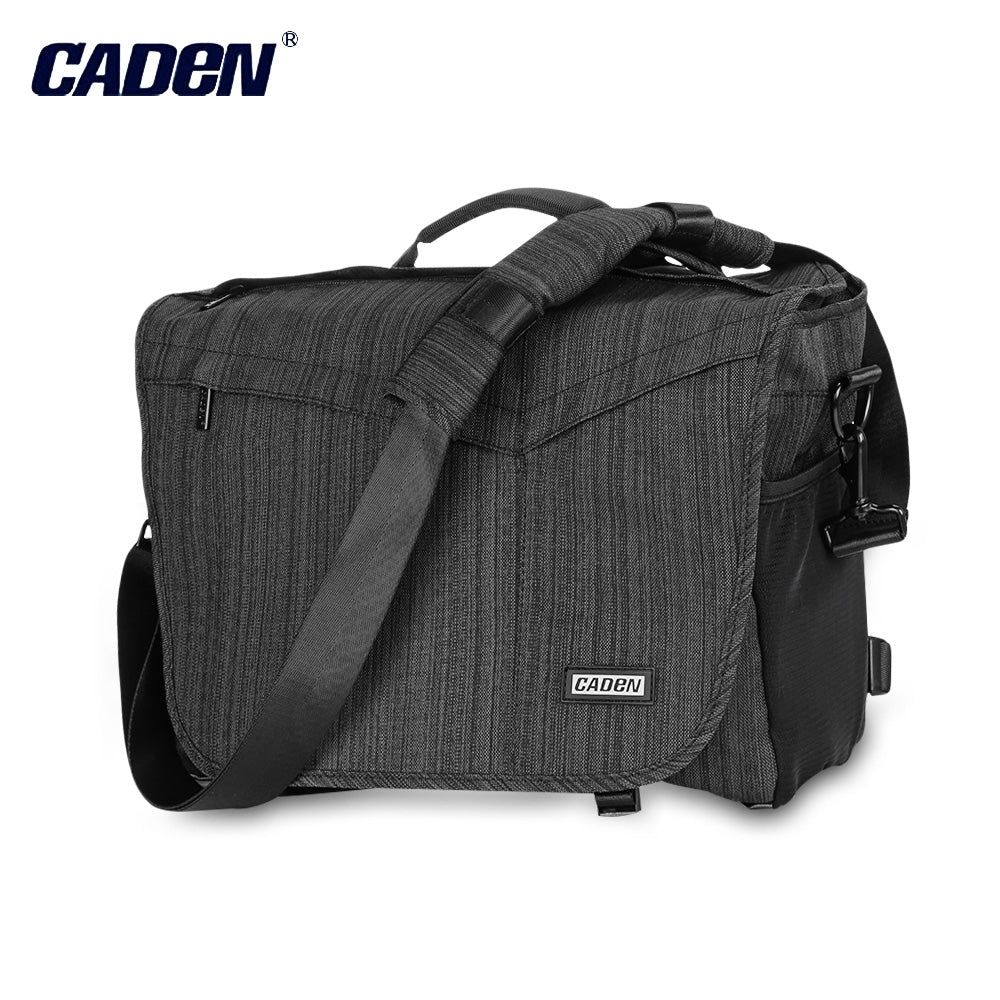 Caden K11 - L Nylon Camera Messenger Bag with Removable Insert for SLR / DSLR