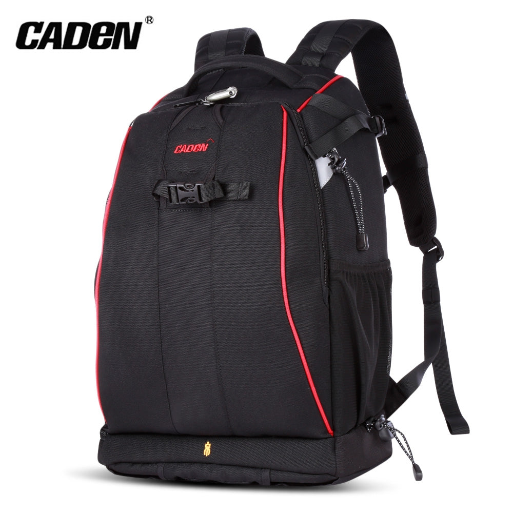 Caden K7 Large Capacity Camera Backpack with USB Charging Port for Digital SLR