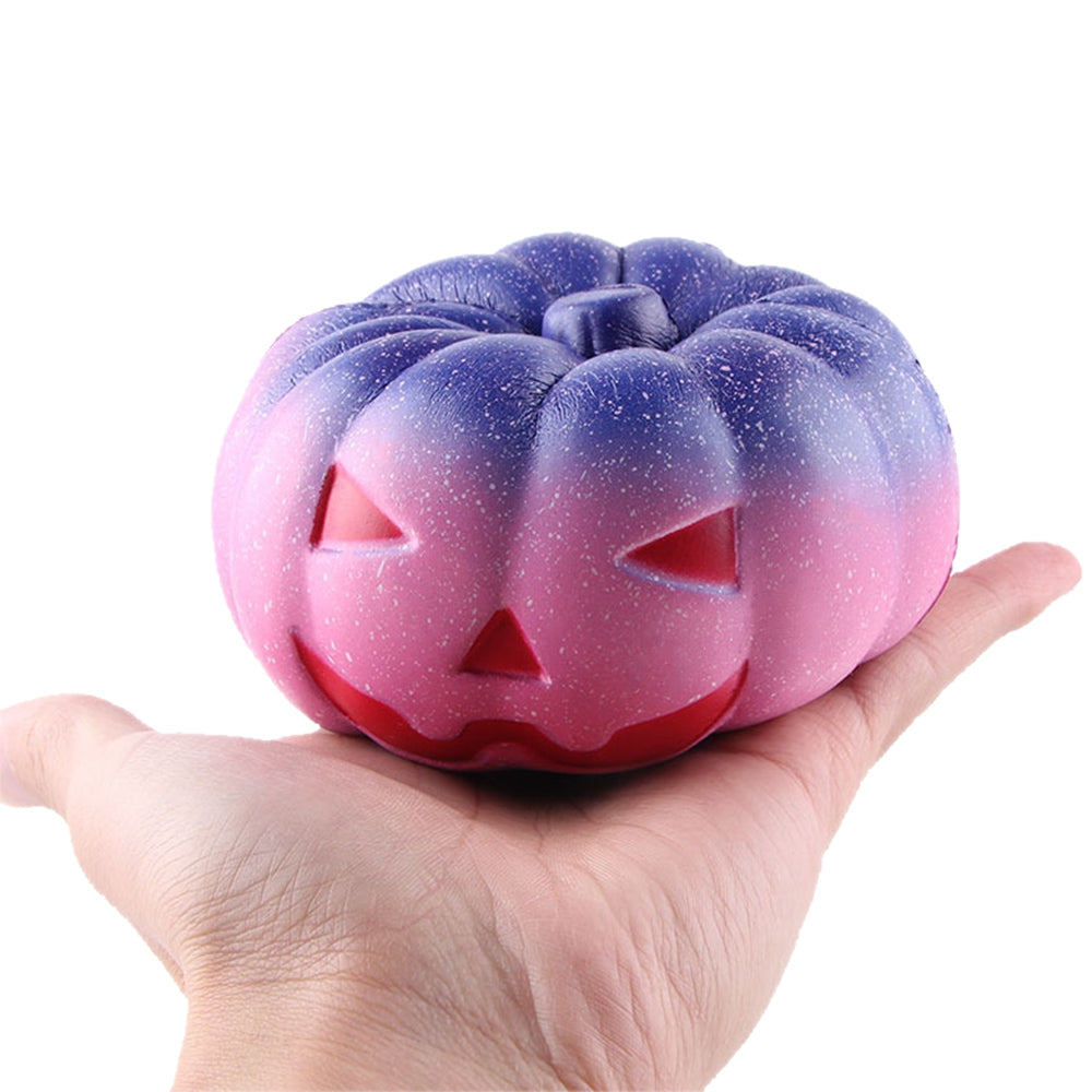 Creative Starry Pumpkin Slow Rebound Decompression Hand Squishy Toy