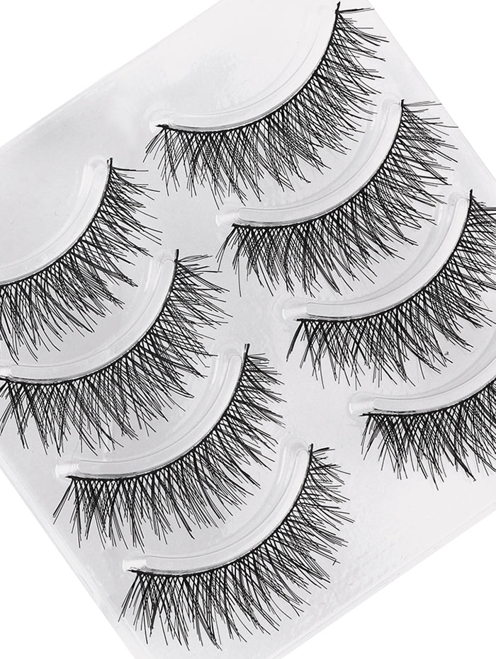 4 Pairs Criss Cross Extension False Eyelashes