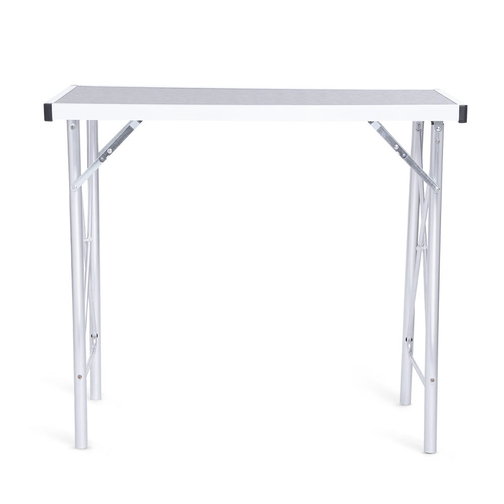 Aluminum Alloy Portable Folding Camping Table Laptop Desk for Picnic / Working