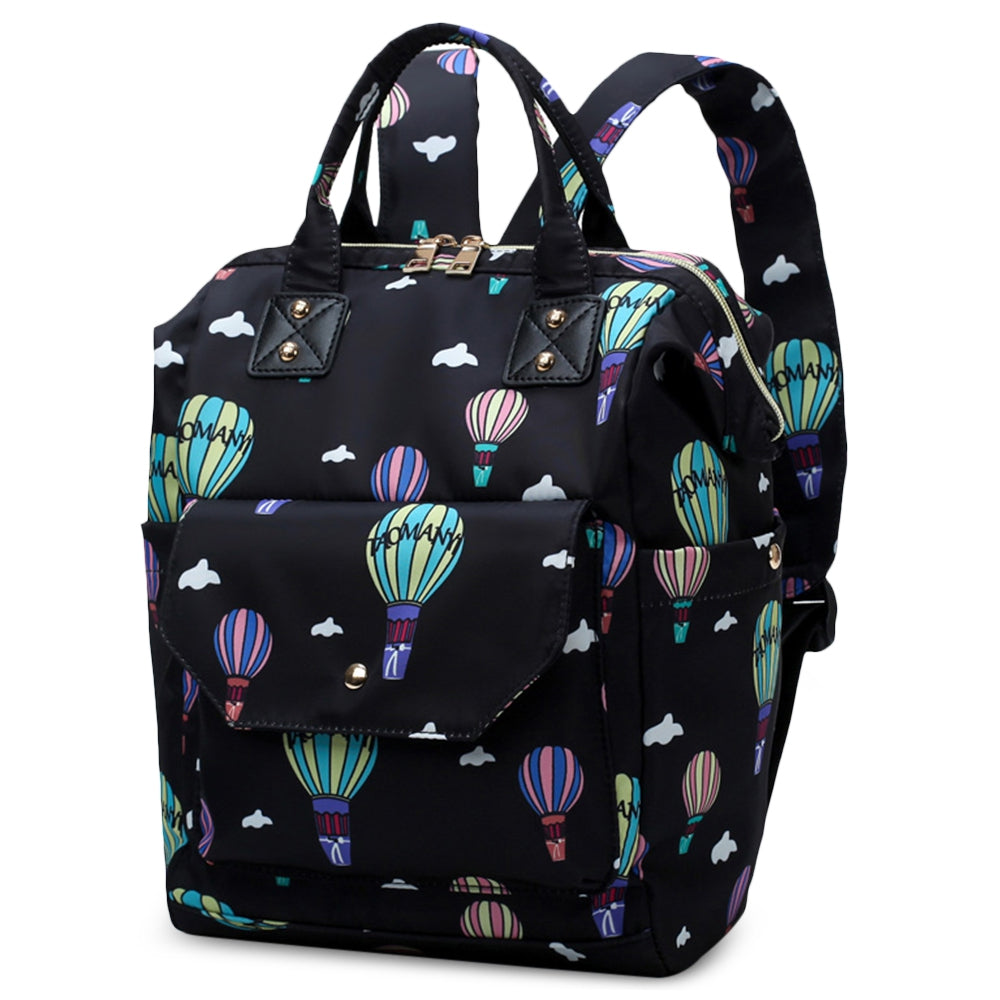 Cute Pattern Water Resistant Large Capacity Mother Women Backpack