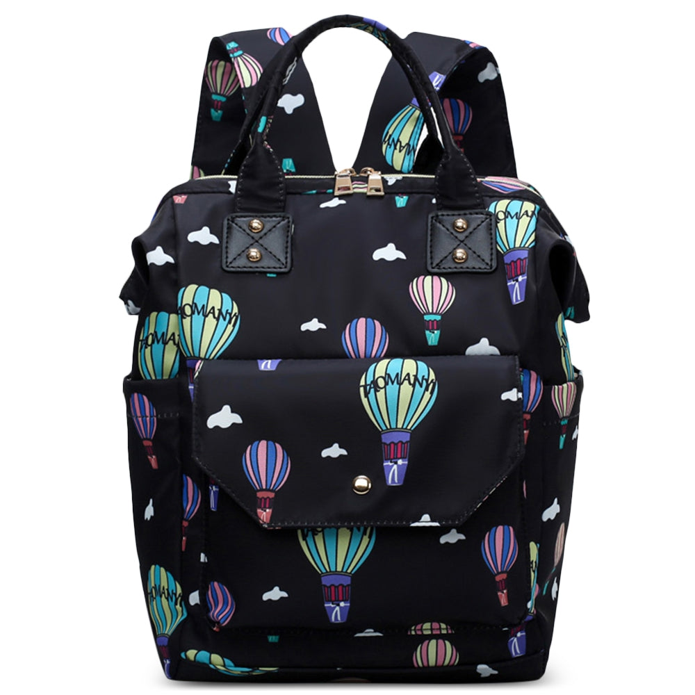 Cute Pattern Water Resistant Large Capacity Mother Women Backpack