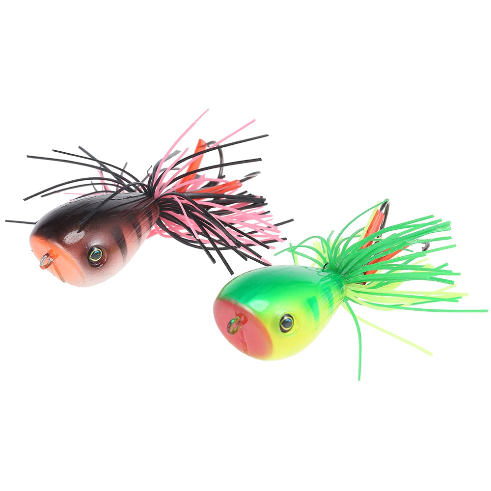 Artificial 3D Frog Lure Hard Fishing Bait
